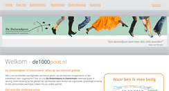 Desktop Screenshot of de1000poot.nl