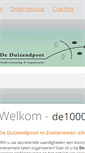 Mobile Screenshot of de1000poot.nl